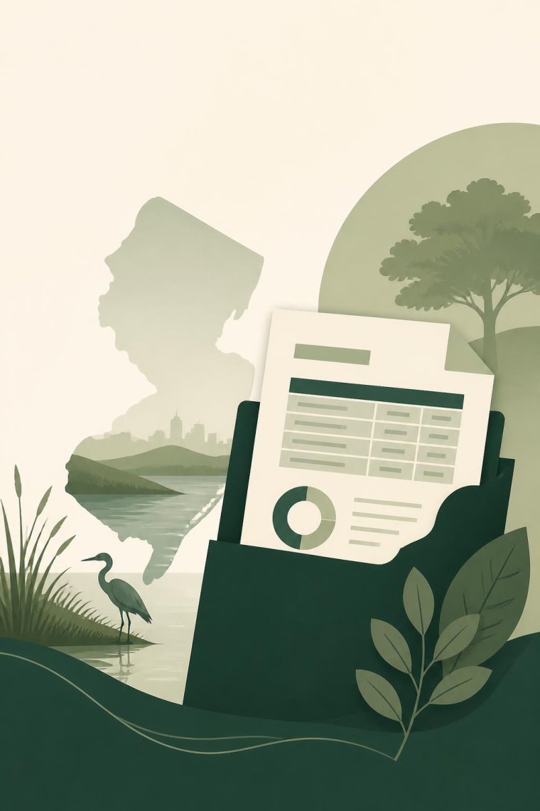 New Jersey DEP Sample SRP Oversight Cost Invoice document preview