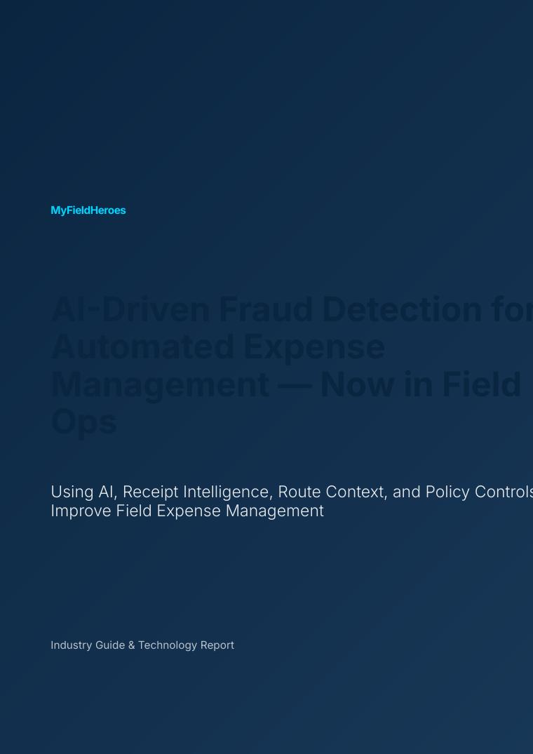 AI-Driven Fraud Detection for Automated Expense Management — Now in Field Ops document preview