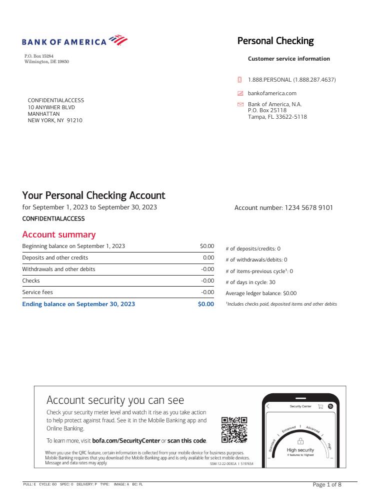 Bofa Template 2023 (Personal) document preview