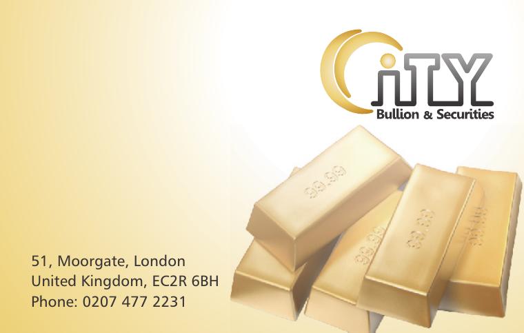 City Bullion & Securities City Bullion Businesscard document preview