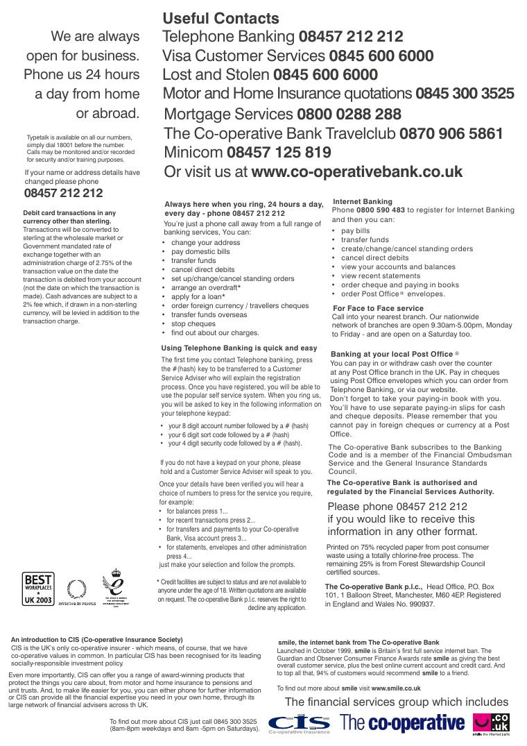 Coop Statement Back document preview