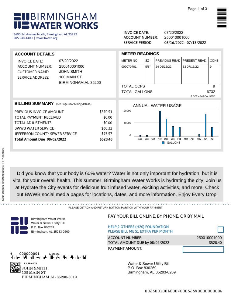 Css Newbill Design Johnsmith document preview