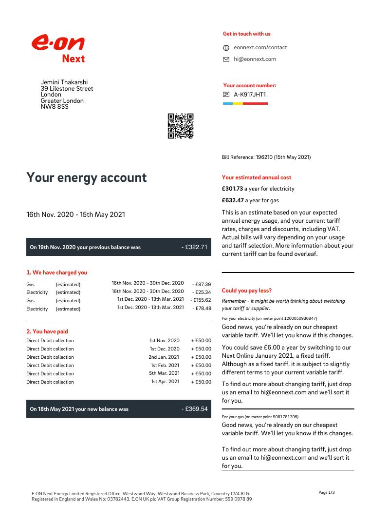 EON Next 2021 document preview