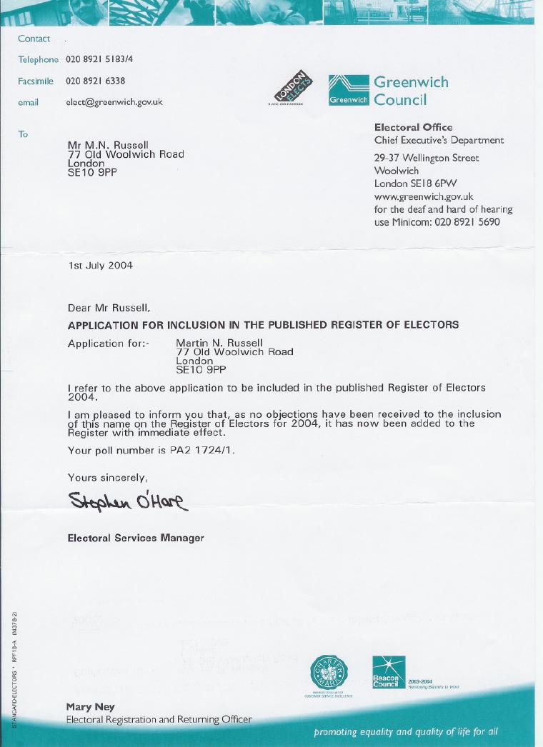 Greenwich Council Greenwich document preview
