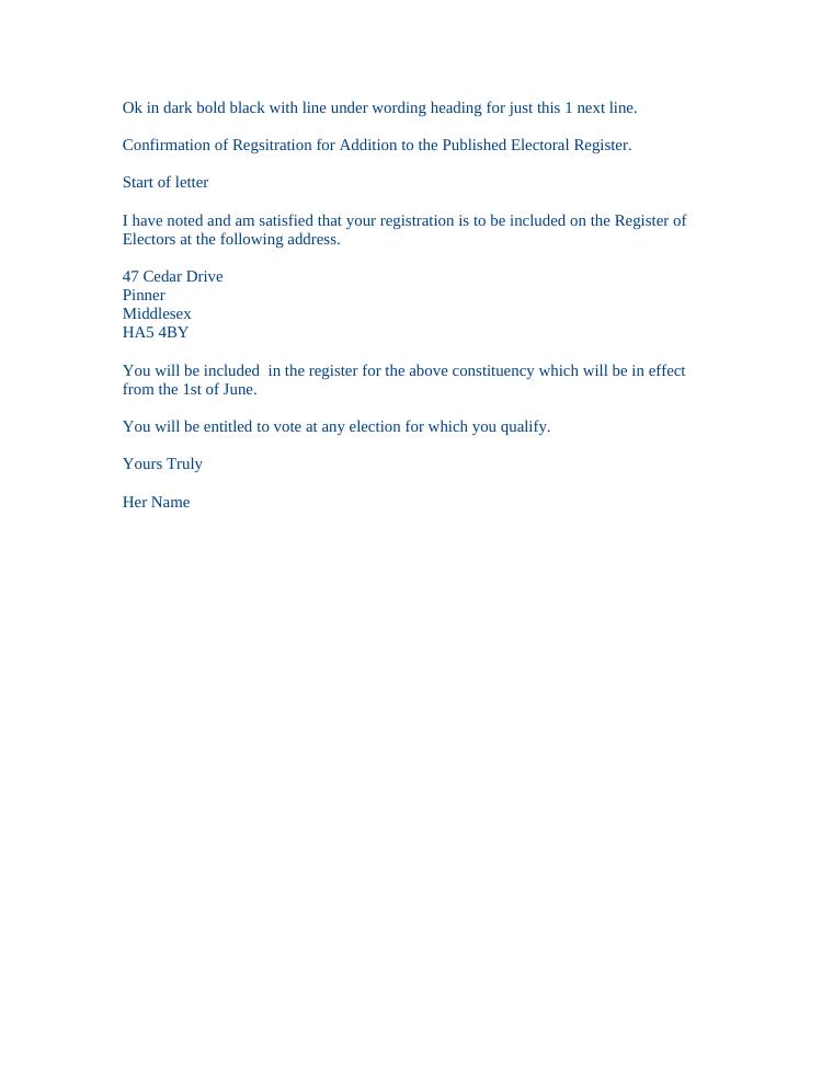 Harrow Council Electoral Wording document preview