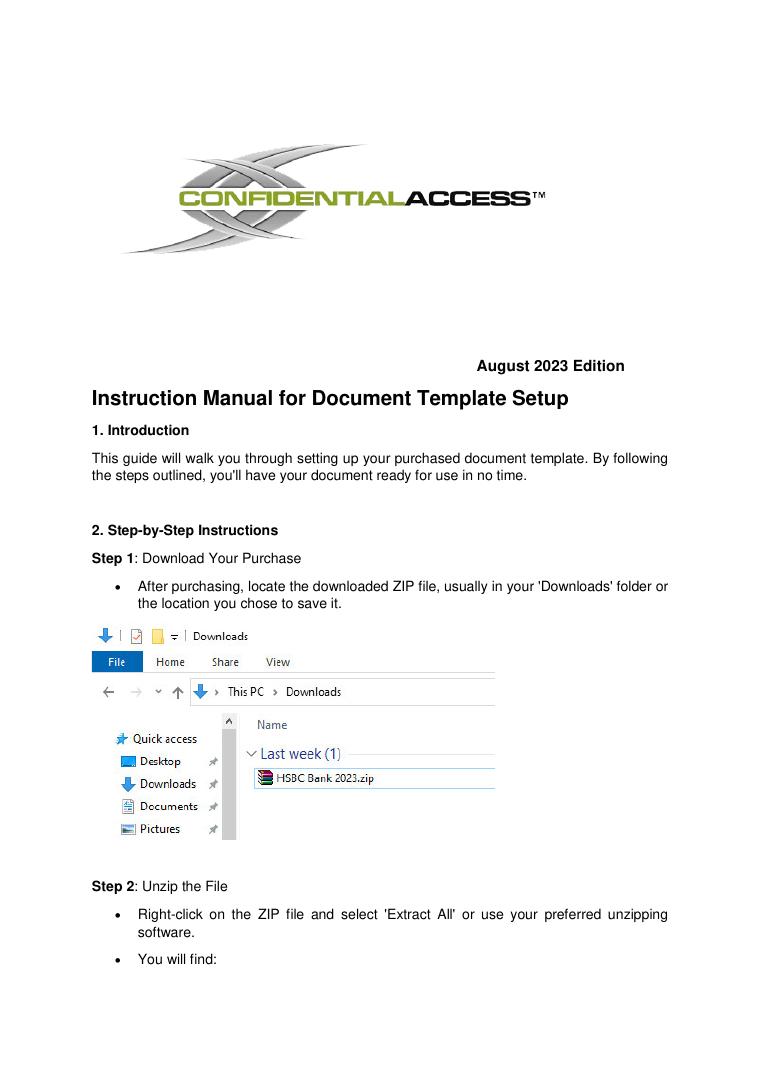 Instruction Manual 2023 document preview