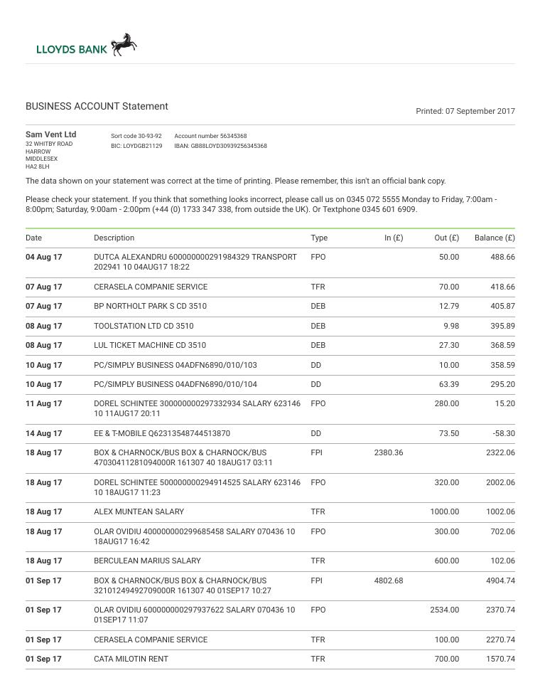 Lloyds Bank Print Friendly Statement 5 1 document preview