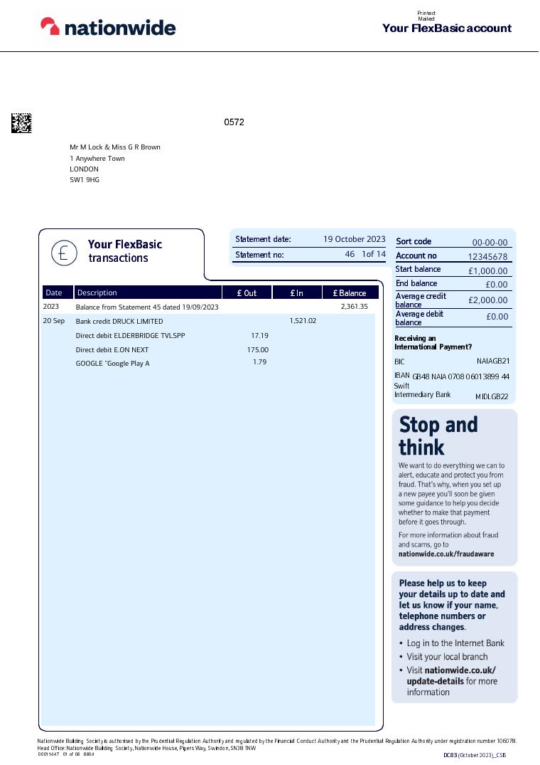 Pages From Test 1 Blank document preview