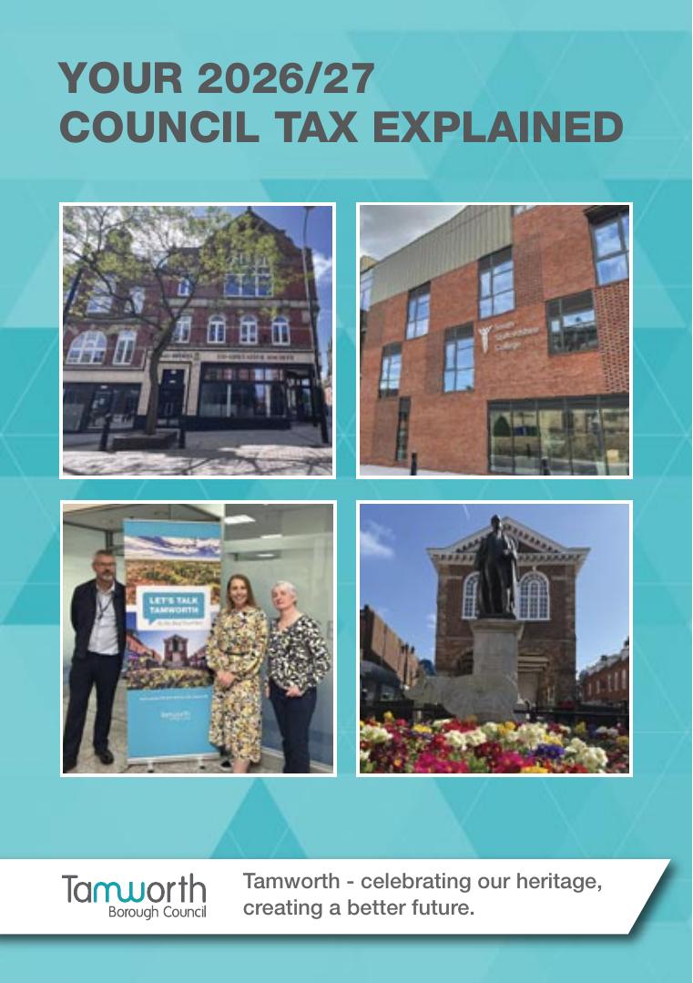 Tamworth Council Tax Explained 2026-27 document preview