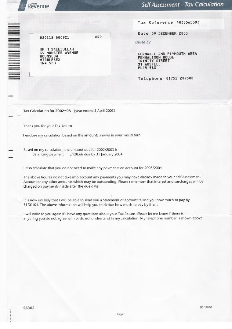 Tax Assessment Doc1 document preview