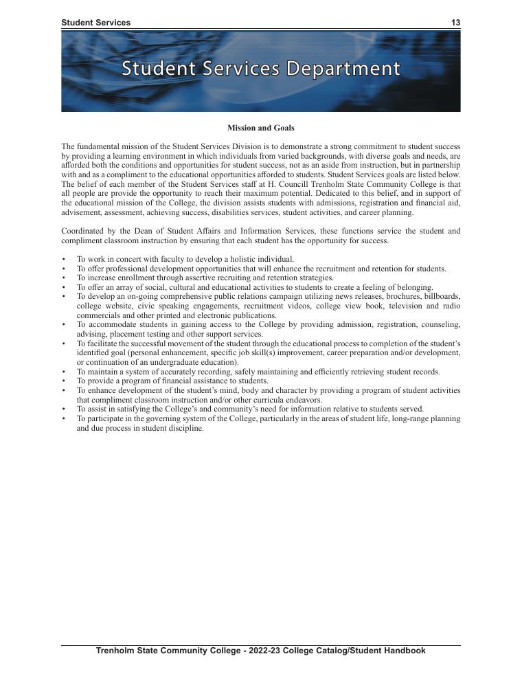 Trenholm State Community College International Student Financial Support Guide document preview