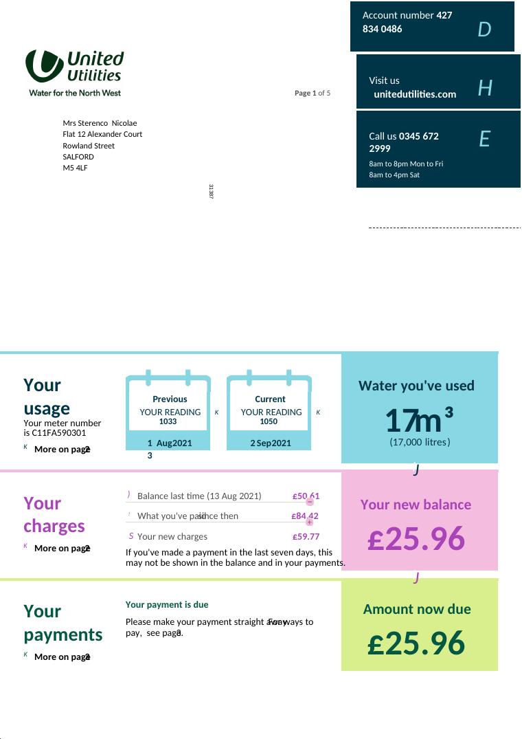 United Utilities North West document preview