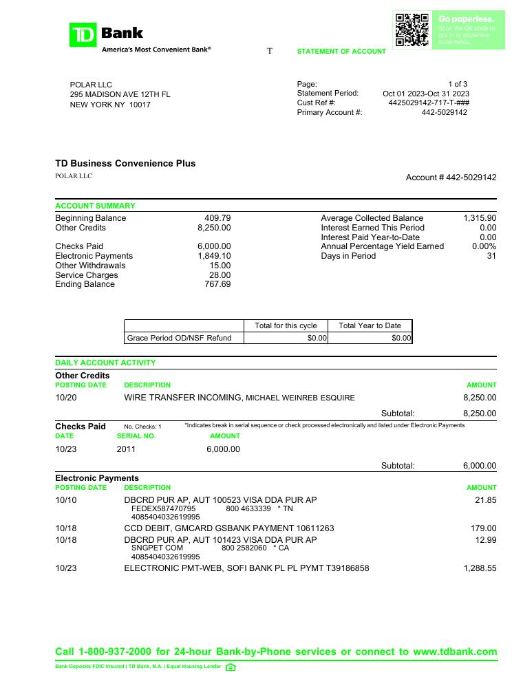 View Statement 2023 10 document preview